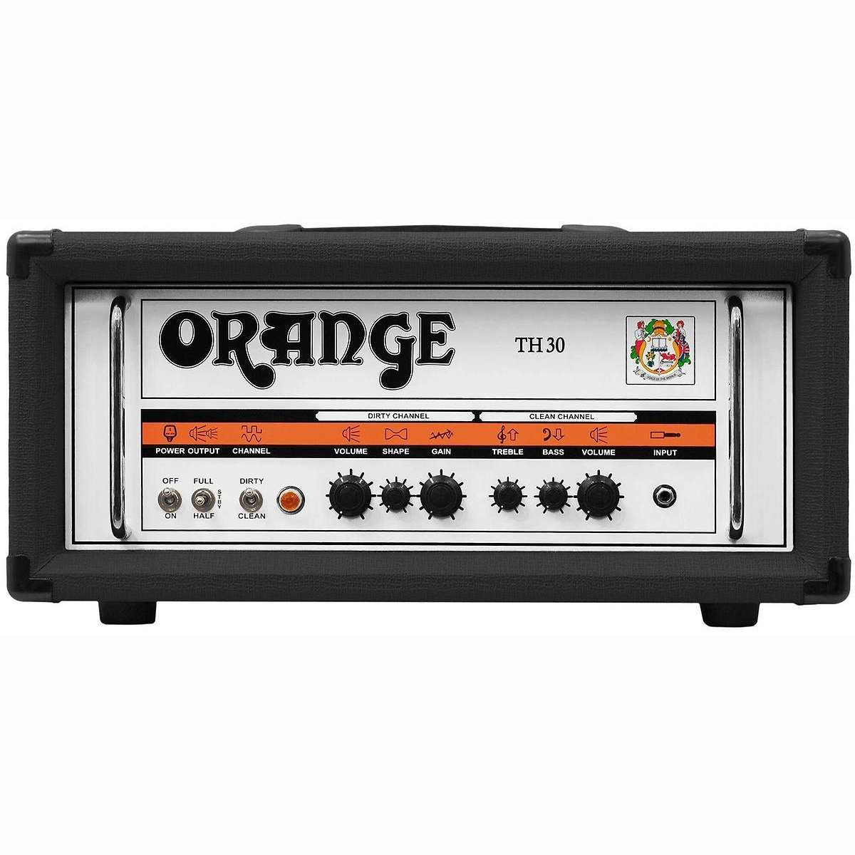 TH30H BK E-Gitarren Topteil Vollröhre