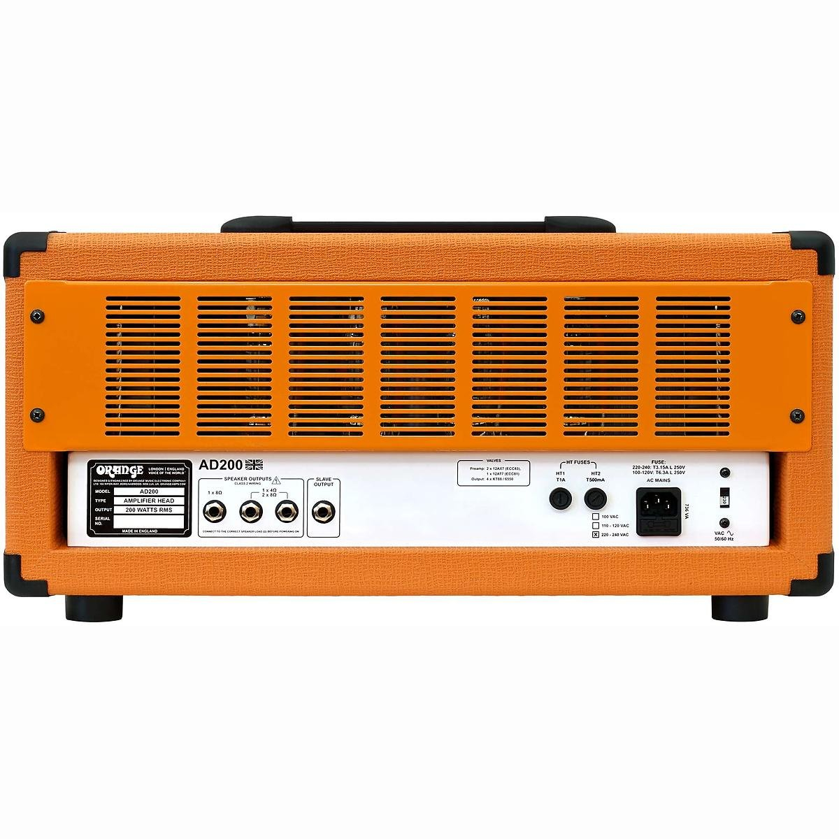 AD200 E-Bass Topteil Vollröhre