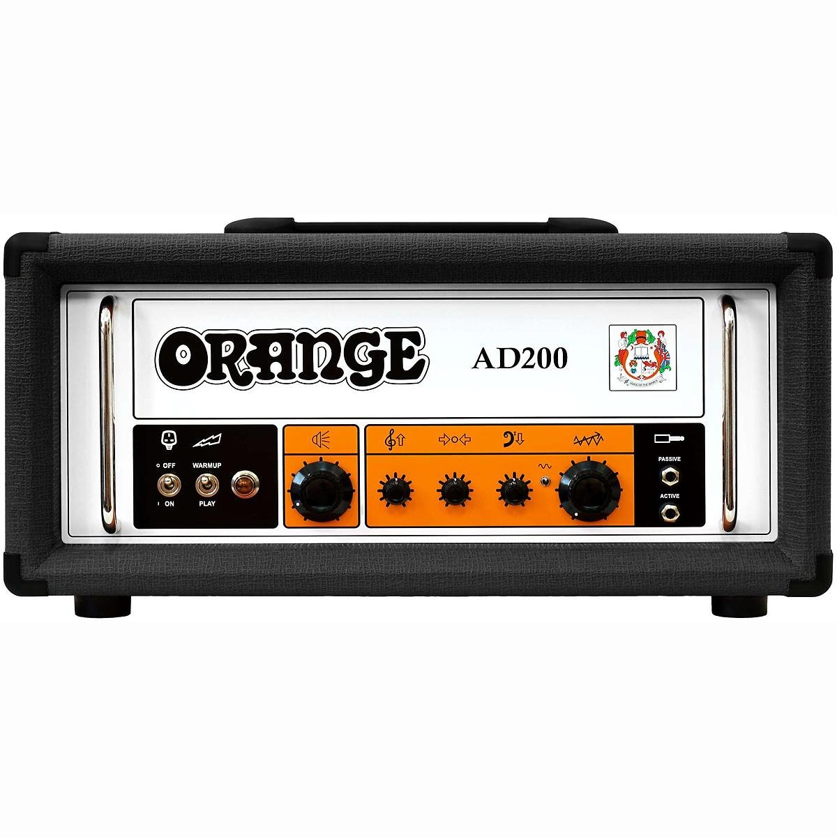 AD200 BK E-Bass Topteil Vollröhre