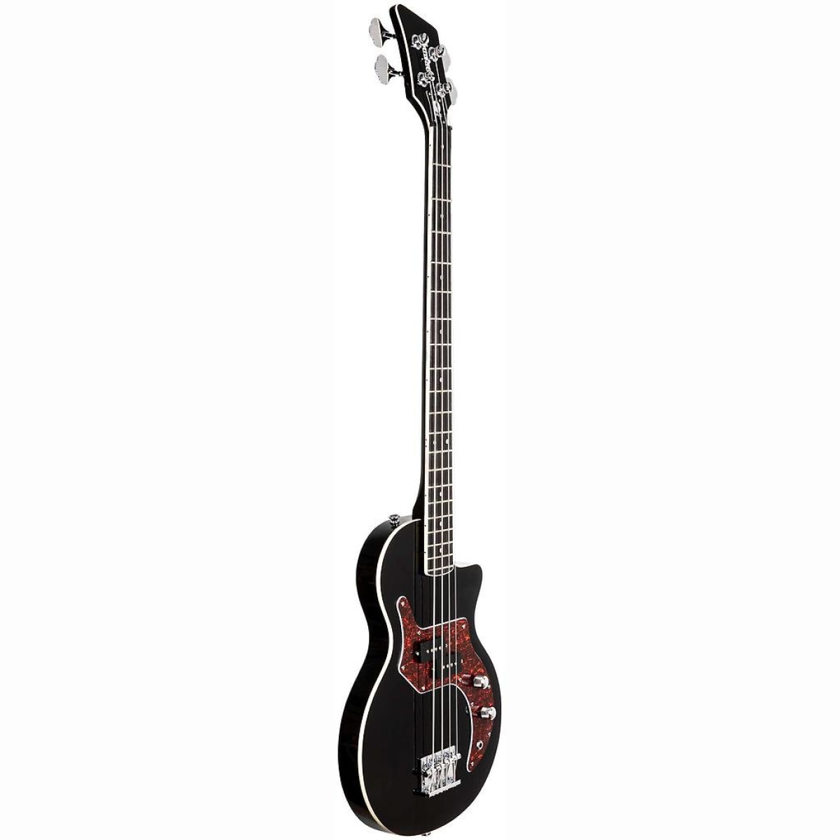 O-Bass 4-Saiter Schwarz E-Bass