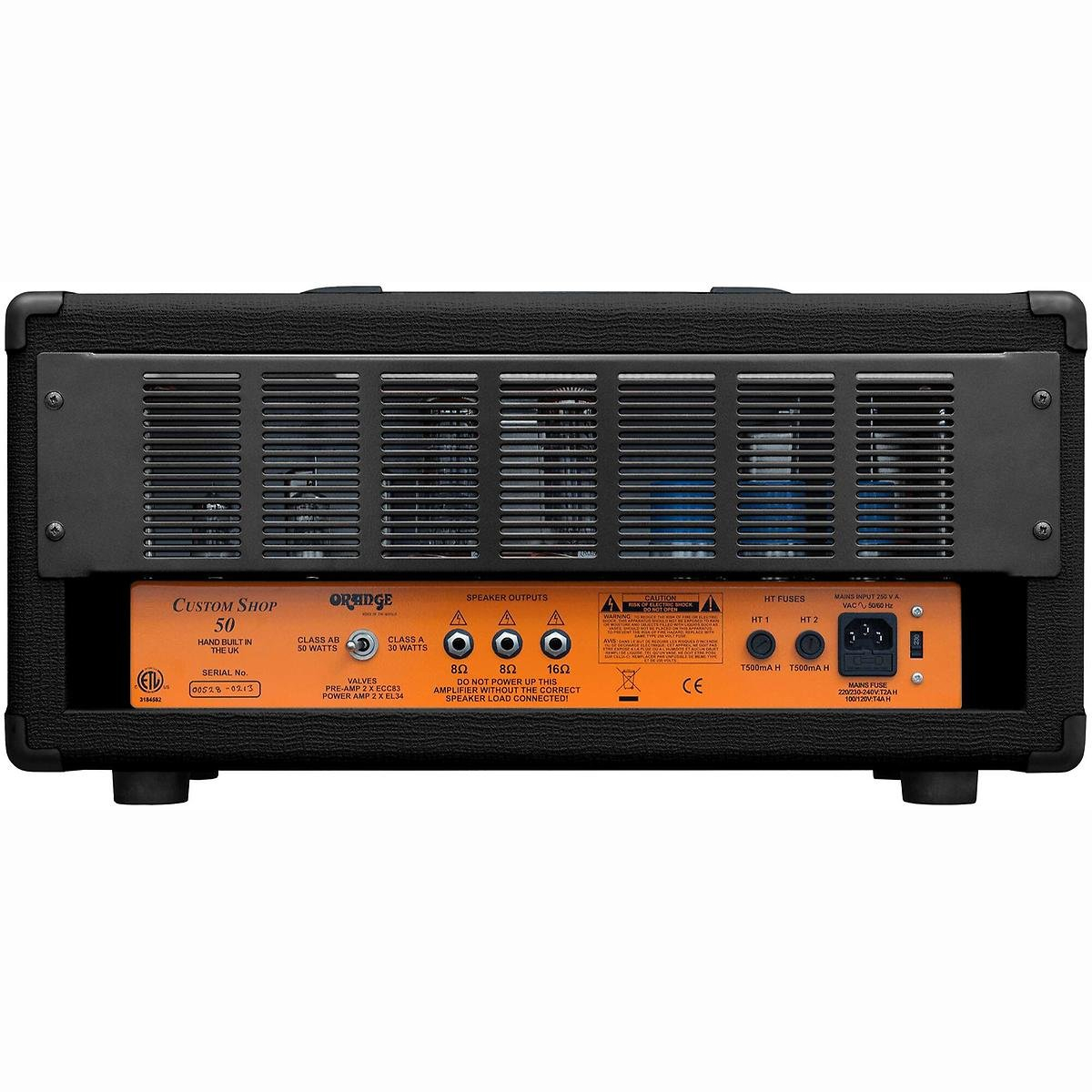 Custom Shop 50 Vollröhre Git-TopteilBK Custom Shop 50 Vollröhre Git-TopteilBK
