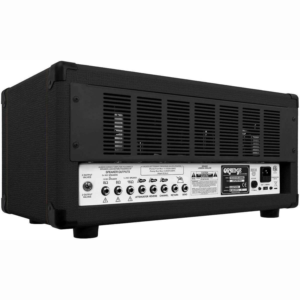 Rockerverb 100H MKII Vollröhren Top BK Rockerverb 100H MKII Vollröhren Top BK