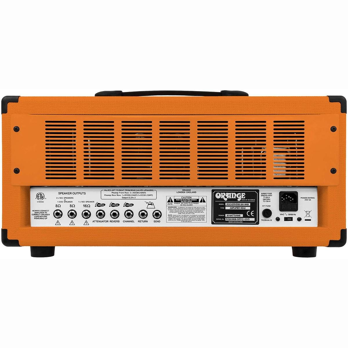 Rockerverb 50H MKII Vollröhren Top