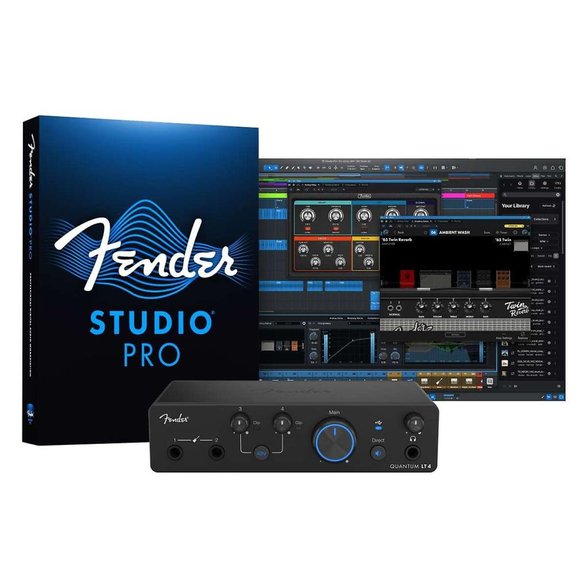 Quantum LT 4 USB-C Audio interface Quantum LT 4 USB-C Audio interface