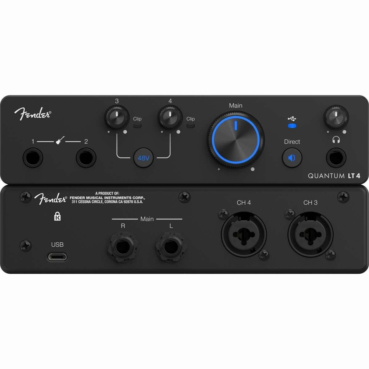 Quantum LT 4 USB-C Audio interface Quantum LT 4 USB-C Audio interface